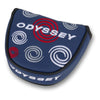 Odyssey Swirl Navy Mallet Headcover ODYSSEY PUTTER HEADCOVERS Odyssey 