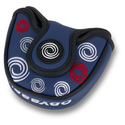 Odyssey Swirl Navy Mallet Headcover ODYSSEY PUTTER HEADCOVERS Odyssey 
