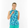 Lamprelle Ellen Sleeveless Golf Polo Shirt LAMPRELLE LADIES GOLF POLO Lamprelle 
