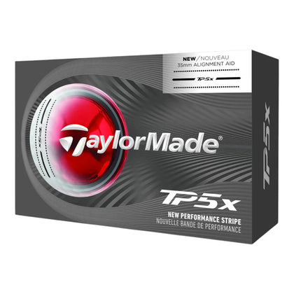 TaylorMade TP5x Stripe Golf Balls 6Pk TAYLORMADE BALLS TaylorMade 