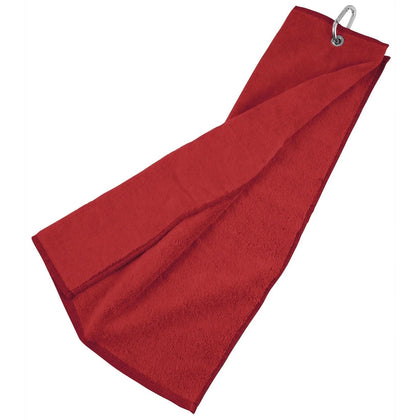 Masters Tri-fold Towel Red MASTERS TOWELS Masters 