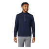 Penguin Mixed Media 1/4 Zip Golf Mid Layer PENGUIN MID LAYERS Penguin 