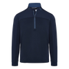 Penguin Mixed Media 1/4 Zip Golf Mid Layer PENGUIN MID LAYERS Penguin 