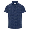Penguin Archives Flag Print Golf Polo Shirt PENGUIN POLO SHIRTS Penguin 