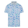 Penguin Pete's Watercolour Study Golf Polo Shirt PENGUIN POLO SHIRTS Penguin 