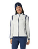 Penguin Knit Embossed Floral Colourblock Golf Jacket PENGUIN LADIES JACKETS Penguin 