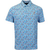Penguin Pete In The Ocean Golf Polo Shirt PENGUIN POLO SHIRTS Penguin 