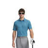 Under Armour Tee to Green Pique Golf Polo Shirt UNDER ARMOUR MENS POLO SHIRTS Under Armour 