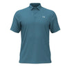 Under Armour Tee to Green Pique Golf Polo Shirt UNDER ARMOUR MENS POLO SHIRTS Under Armour 
