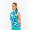 Lamprelle Ellen Sleeveless Golf Polo Shirt LAMPRELLE LADIES GOLF POLO Lamprelle 