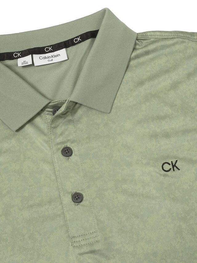 Polo de golf con efecto teñido anudado de Calvin Klein CK POLOS PARA HOMBRE Calvin Klein