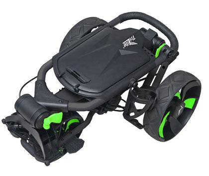 Tri Lite T-Flash 3 WHEEL PUSH TROLLEYS Boston Golf 