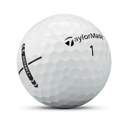 TaylorMade Distance Plus White Golf Balls 12Pk TAYLORMADE BALLS TaylorMade 
