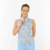 Lamprelle Ellen Sleeveless Golf Polo Shirt LAMPRELLE LADIES GOLF POLO Lamprelle 
