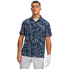Under Armour Playoff 3.0 Printed Golf Polo Shirt