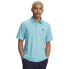 Under Armour Playoff 3.0 Tropical Fescue Golf Polo Shirt UNDER ARMOUR MENS POLO SHIRTS Under Armour 