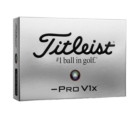 Titleist Pro V1x Left Dash 12Pk TITLEIST BALLS Titleist 