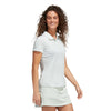 adidas Space-Dyed Short Sleeve Golf Polo Shirt ADIDAS LADIES POLOS ADIDAS 