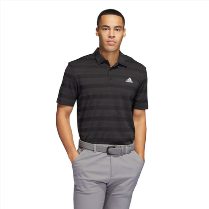 adidas Two Colour Stripe Primegreen Golf Polo Shirt ADIDAS MENS POLOS Galaxy Golf 