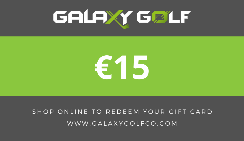 Galaxy Golf Gift Card GIFT CARD GALAXY GOLF €15.00 