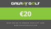 Galaxy Golf Gift Card GIFT CARD GALAXY GOLF €20.00 