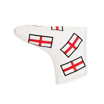 Masters HeadKase England Flag Putter Headcover MASTERS HEADCOVERS Galaxy Golf 