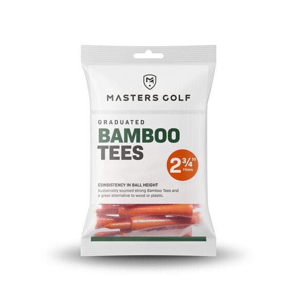bambus tees Masters 2 3/4' Bamboo Graduated Golf Tees (20 Pack)
