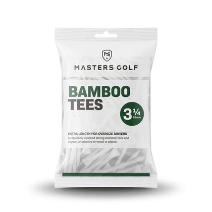 Masters 3 1/4” Bamboo Golf Tees (15 Pack) MASTERS TEES Galaxy Golf 