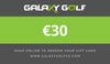 Galaxy Golf Gift Card GIFT CARD GALAXY GOLF €30.00 