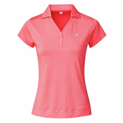 Daily ANZIO Cap S Half Sleeve Golf Polo Shirt DAILY LADIES POLOS DAILY 