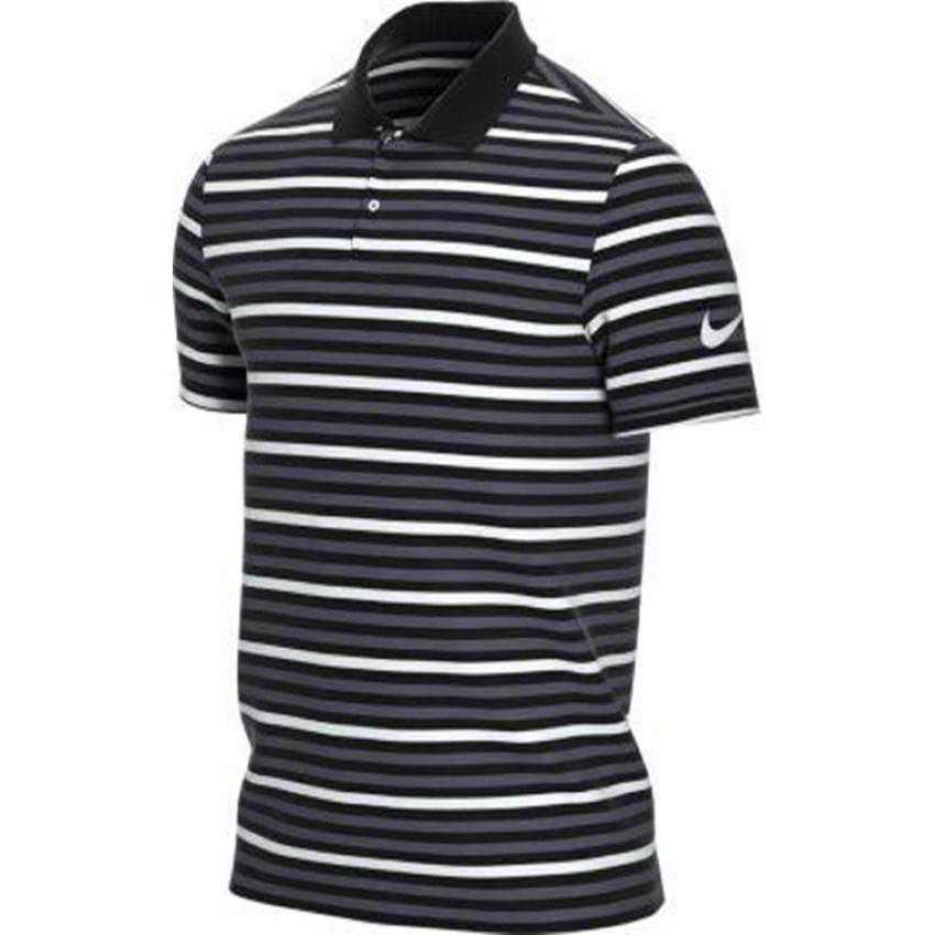 Nike Dry Fit Victory Stripe Golf Polo Shirt NIKE MENS POLOS NIKE 
