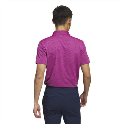 adidas Textured Jacquard Golf Polo Shirt ADIDAS MENS POLOS adidas 