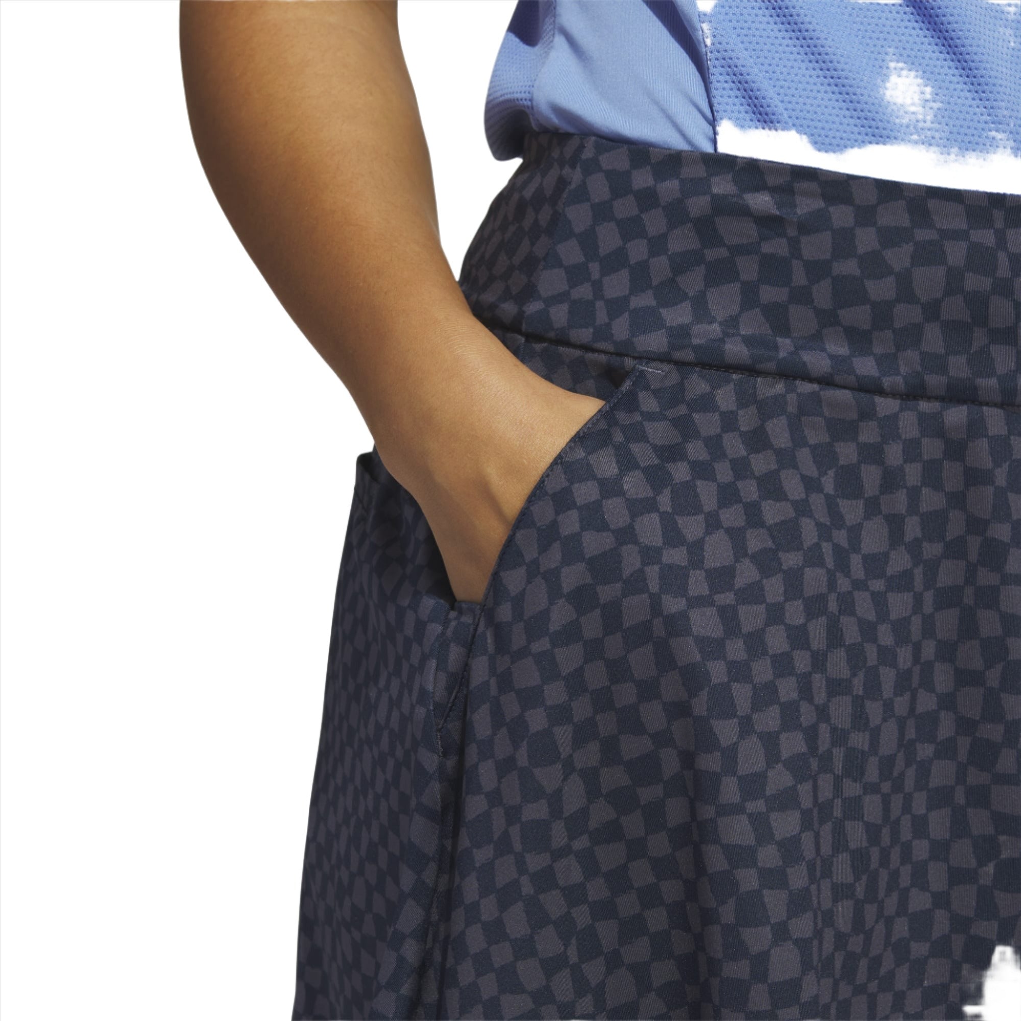 adidas Falda pantalón de golf de 16 pulgadas estampada para mujer ADIDAS SKORTS adidas