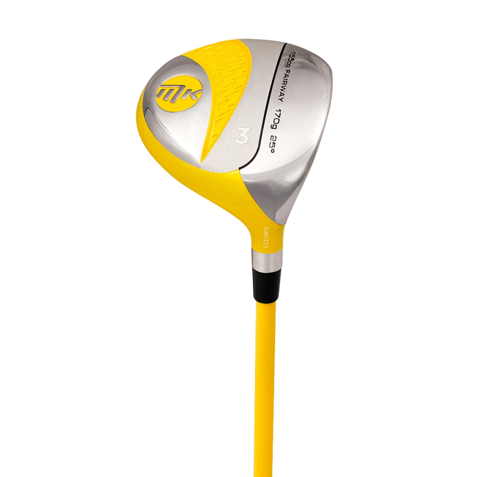 Juego medio MKLite Amarillo RH 45in/115cm JUEGOS DE PAQUETE MKIDS Galaxy Golf