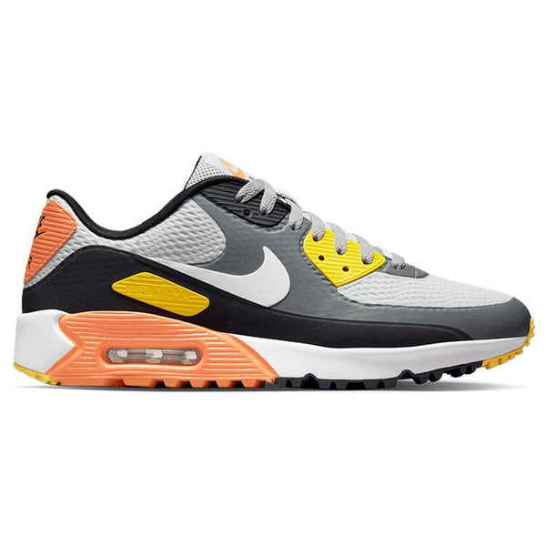 Nike Golf Air Max ゴルフシューズ グレー/イエロー Nike Air Max 90G Golf Shoes | Online Golf Shop – Galaxy Golf シューズ(男性用)
