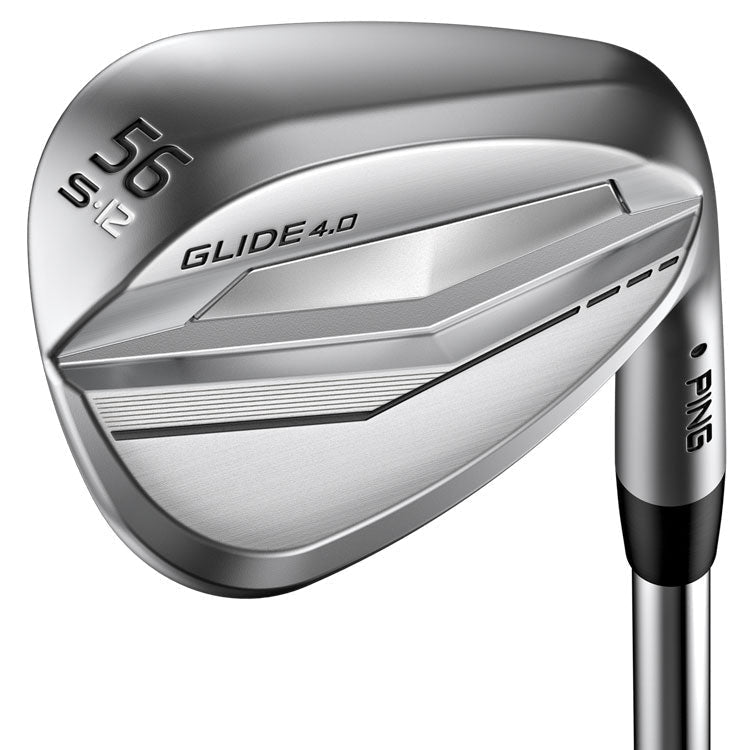 Ping Glide 4.0 Satin Chrome Golf Wedge Steel LH ​​PING GLIDE 4.0 WEDGES PING