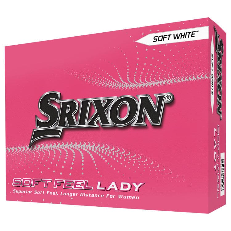 Srixon Soft Feel Ladies White Golf Balls 12pk SRIXON BALLS SRIXON 
