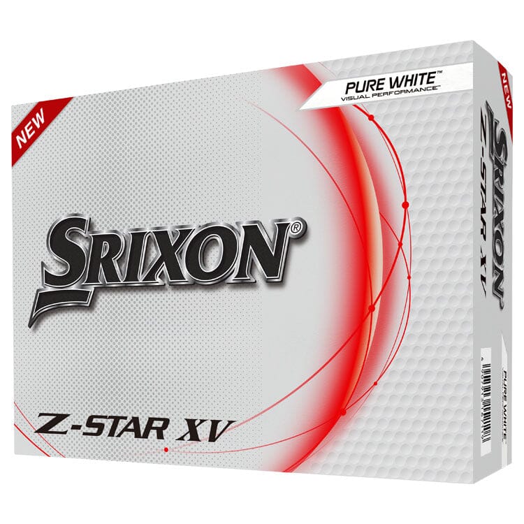 Pelotas de golf Srixon Z Star XV blancas 12PK PELOTAS SRIXON SRIXON