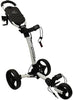 AXGLO TRILITE 3 WHEEL GOLF TROLLEY 3 WHEEL PUSH TROLLEYS BOSTON GOLF 