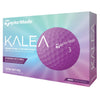 TaylorMade Ladies Kalea Purple Golf Balls 12Pk TAYLORMADE BALLS Galaxy Golf 
