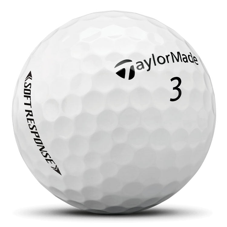 TaylorMade Pelotas de golf blancas de respuesta suave 12pk BOLAS TAYLORMADE TAYLORMADE