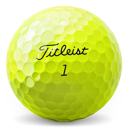 Titleist AVX Yellow Golf Balls 12Pk TITLEIST BALLS Galaxy Golf 