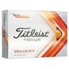 Titleist Velocity - Pelotas de golf naranja (12 unidades) TITLEIST BALLS Galaxy Golf