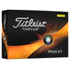 Titleist Pro V1 Yellow Golf Balls 12Pk TITLEIST BALLS Galaxy Golf 