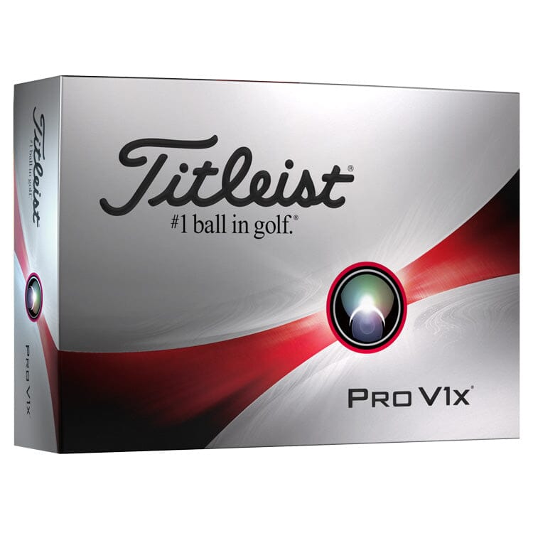 Titleist Pro V1X 23 Pelotas de golf blancas 12Pk TITLEIST BALLS ACUSHNET