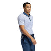adidas Heat.Rdy Micro-Stripe Polo Shirt ADIDAS MENS POLOS ADIDAS 