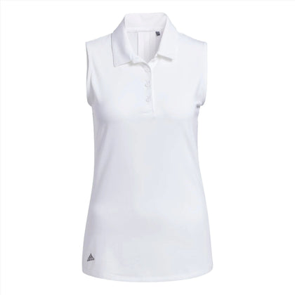 adidas ultimate 365 Solid Sleeveless Golf Polo Shirt ADIDAS LADIES POLOS ADIDAS 