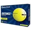TaylorMade Distance + Yellow Golf Balls 12 piezas TAYLORMADE BOLAS TAYLORMADE