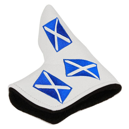 Masters HeadKase Scotland Flag Putter Headcover MASTERS HEADCOVERS Galaxy Golf 