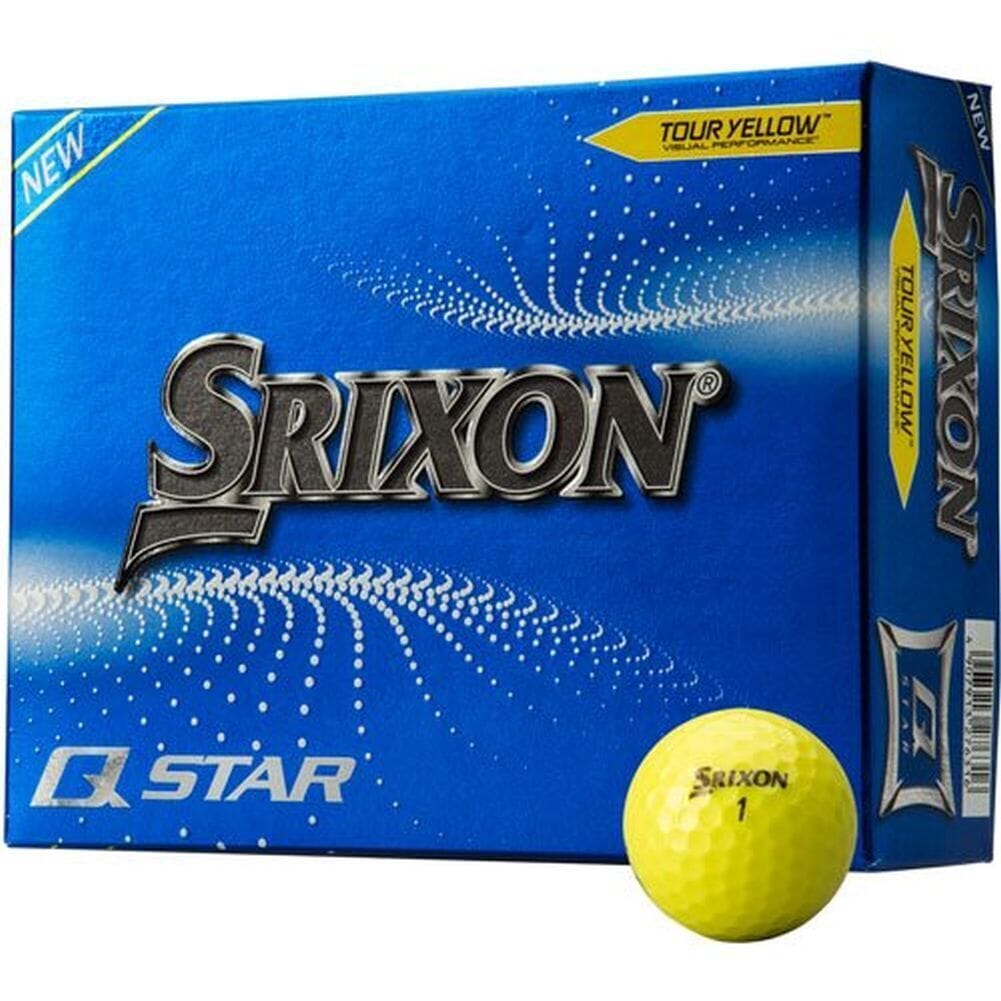 Srixon Q-Star Tour 4 Yellow 12pk SRIXON BALLS SRIXON 